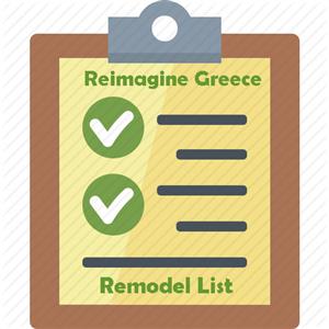 Reimagine Greece Remodel List 